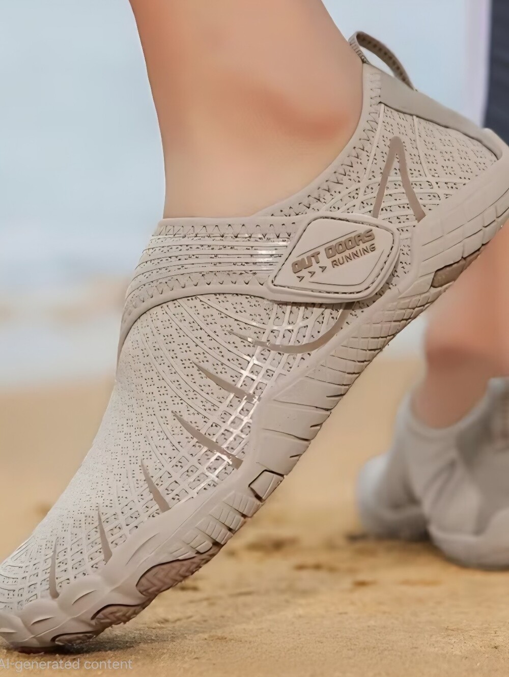 Running Women's Water Shoes in Beige